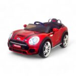 MEKASHI Electric Ride on Car for Kids, Parental Remote, 12V Rechargeable Battery, 3 Speed, LED Lights, Music, Bluetooth, 1 to 7 Years, Swing Function, Long Wheelbase, ISI Mark, MKS001D-Metallic Red