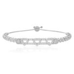 ANAYRA 925 Sterling Silver Bracelet for Women | Classic Sterling Silver Bracelet for Women | Hallmark Certified Silver | Great for Gifting