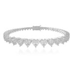 ANAYRA 925 Sterling Silver Bracelet for Women | Classy Sterling Silver Bracelet for Women | Hallmark Certified Silver | Great for Gifting