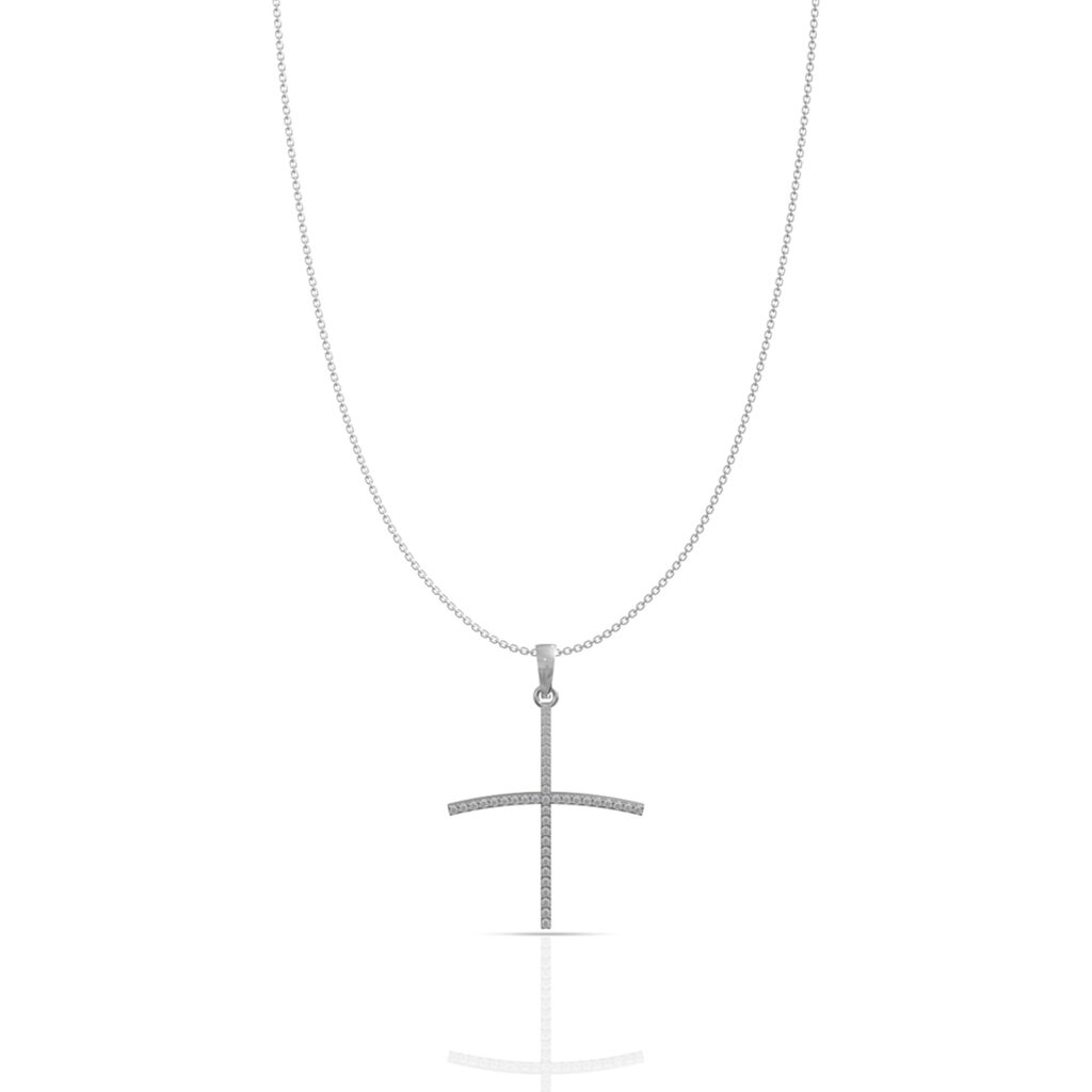 ANAYRA 925 Sterling Silver Locket for Women | Hallmark Certified Silver Locket | Stylish Cross Locket | Silver Fine Jewellery for Women | Great Choice for Gifting