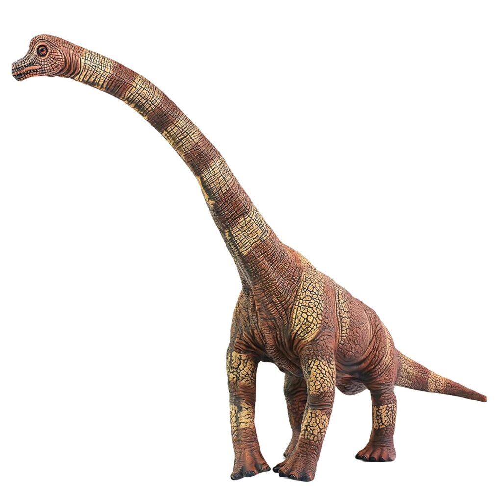 Brachiosaurus Toy Dinosaur Action Figure, Realistic Brachiosourus Big Dinosaurs Toys for Kids, Brachiosaurus Dinosaur Toy for Play and Display, Jurassic Dino Toys for Boys & Girls (Brachiosaurus)