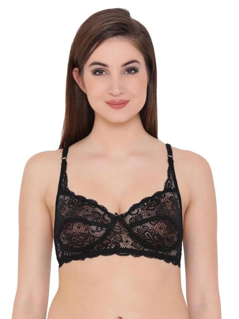 Clovia Women’s Cotton Non-Padded Wire Free Full Coverage Bra