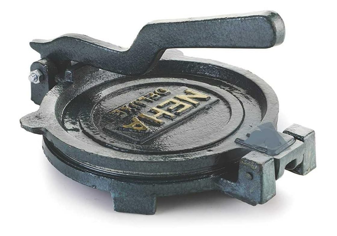 Delux Heavy Quality Press Chapati Maker Roti Maker Khakhra Maker Machine Heavy Quality Iron – Manual CHAPATI Maker Size – 7.50 Inches