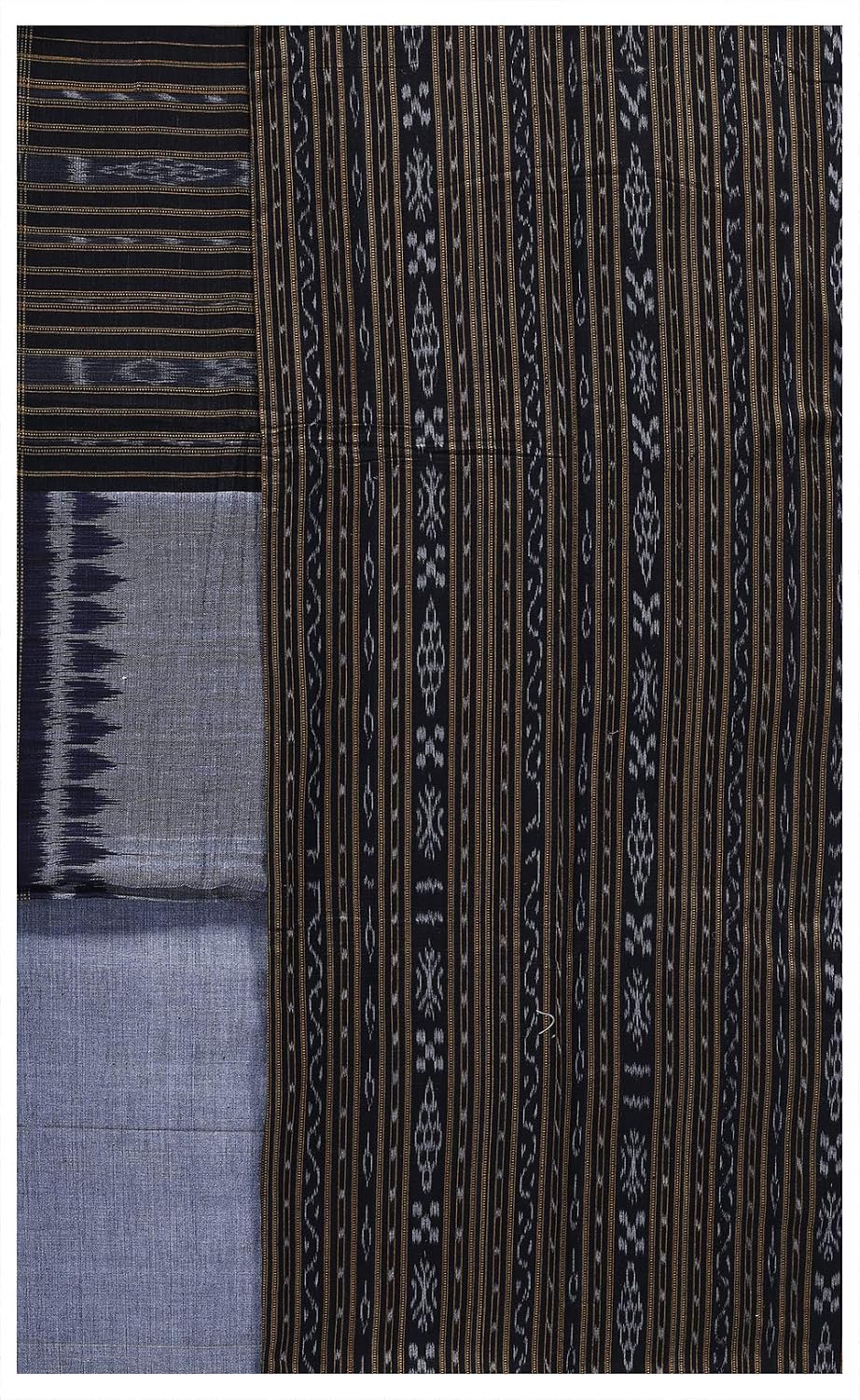 Exotic India Salwar Kameez Fabric from Pochampally with Ikat Weave