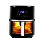 Faber 6L 1500W Digital Air Fryer | Fry, Bake, Roast, Toast, Defrost, Grill & Reheat | 85% Less Oil, 360° Air Cooking | 8-Preset Menu, LED Display & Touch Control, Non-Stick Pan, View Window | (Black) Faber 6L 1500W Digital Air Fryer | Fry, Bake, Roast, Toast, Defrost, Grill & Reheat | 85% Less Oil, 360° Air Cooking | 8-Preset Menu, LED Display & Touch Control, Non-Stick Pan, View Window | (Black)
