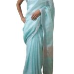 HAIDER ALI AND SONS Linen Slub Ethnic Wear Saree For Women’s (With Blouse_06)