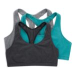 Hanes Women’s Racerback Cotton T-Back Bralette (3 Pack) Hanes Women’s Racerback Cotton T-Back Bralette (3 Pack)