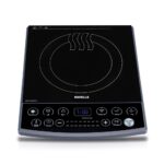 Havells Induction Cooktop Et-X|1900W|Digital Touch Control|Ceramic Plate|8 Pre-Sets with Indian Options|Auto Shutoff|Overheat Protection|6KV Surge Protector|2-Year Coil Warranty|Grey,Black