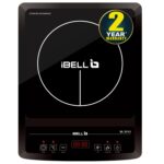 IBELL 30YO Induction Cooktop, 2000W, 2 Yr Warranty, BIS Certified, Crystal Glass Top, Auto Shut Off, Overheat Protection (Black)