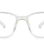 LENSKART BLU | Zero Power Blue Cut Computer Glasses | Gaming Glasses | Anti Glare, Lightweight & Blocks Harmful Rays | UV Protection Specs | Men & Women | Medium | LB E13526