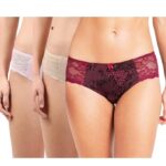 LOURYN KOULYN® Mid Waist Design Solid Cotton Hipster Panty for Girls Women Innerwear Underwear Briefs Multicolour Plus Size