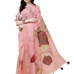 MIRCHI FASHION Women’s Organza Saree With Blouse Piece