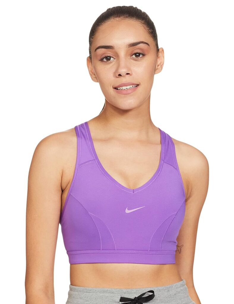 Nike Women’s Polyester Padded Wire Free Sports Bra