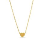 PALMONAS Paris Heart Necklace for Women – Waterproof & Anti Tarnish Jewellery | Gold Plated Necklace Chain, Gift For Women & Girls