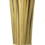 PAUL SONS Hospitality Wok Cleaning Brush/Whisk Bamboo Scrub Brush Kitchen Cleaning Pot Scrubber Dish Pan Brush for Cooking Skillet Grill Utensils Scrubbing Cleaning Pack of 1Pc