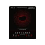 Pigeon By Stovekraft 14429 Acer Plus 1800 Watt Induction Cooktop with Feather Touch Control, Induction Stove comes with 8 Preset Menus and Auto-Shut Off features (Black)