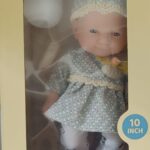 Rk Toys 10 Inch Baby Dolls Set with Accessories and Clothes,Newborn Girls Baby Doll with Soft Sleep Feeding Bottles Toys for Toddlers Age 3+