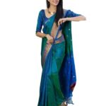 SGF11- Women’s Kanjivaram Woven Soft Silk Saree With Blouse Piece