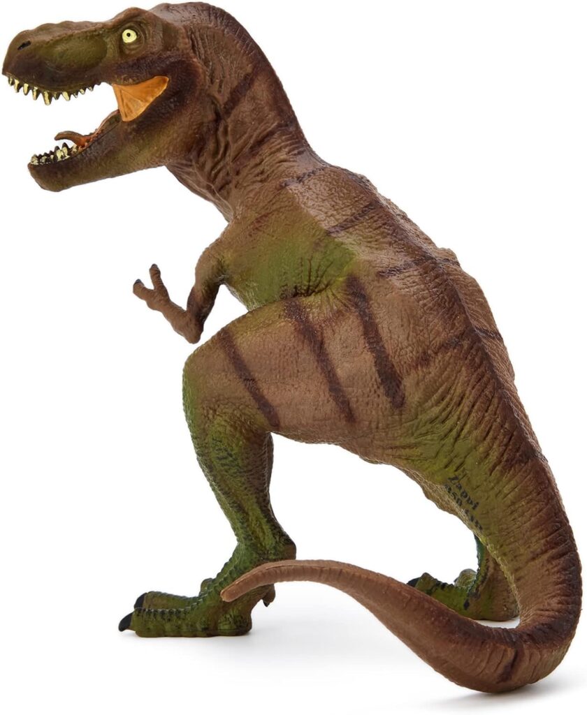 SUPER TOY Jumbo T Rex Dinosaur Toy for Kids 3-12 Years Big Size 7 Inch Realistic Dinosaur Action Figure Educational Wild Animal Toys for Boys & Girls