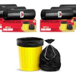 Shalimar Premium OXO – Biodegradable Garbage Bags 19 X 21 Inches (Medium) 180 Pieces Bags (6 Rolls) Dustbin Bag/Trash Bag – Black Color