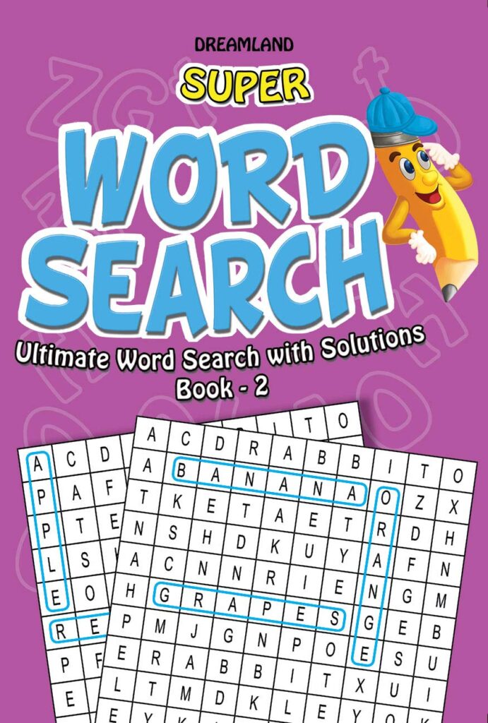 Super Word Search Book 2 | 192 Puzzle Pages with Answers | Fun Brain Teasers for Kids Ages 6–15 | Learning Gift for Boys & Girls| Educational & Fun Activity Book