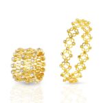 Svan Sterling Silver Convertible 2in1 Ring to Bracelet with 6 Months Warranty, Certificate of Authenticity, 925 Stamp Adjustable Folding Ring/Kada for Women & Girls