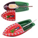 Toyshine Classic Steam Powered Tin Metal Boat, Pop Pop Putt Putt Nav Classic Vintage Toy for Kids Age 5Y+, Multicolor