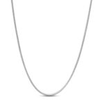 ZAVYA 925 Sterling Silver Sleek Oxidized Plated Chain for Him | Gift for Men and Boys | With Certificate of Authenticity and 925 Hallmark