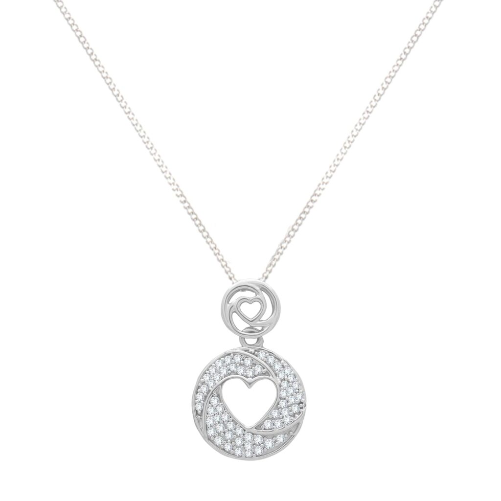 ANAYRA 925 Sterling Silver Hallmark Certified Locket for Women | Trendy Silver Fine Jewellery | Great Choice for Gifting