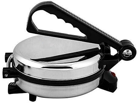 DEMARK Multipurpose Roti Maker Electric Automatic | Chapati Maker Electric Automatic | Roti Maker Machine 900W Stainless Steel