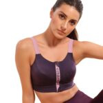 Enamor Women’s Polyester Wire Free Casual Sports Bra