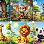 Fiddlys Single Layered Wooden Jigsaw Puzzle Games for Children & Kids -9 Pieces Age 3+ Years Old Girls & Boys Animals Jigsaw Puzzle (Pack of 6 Wild Animal) Fiddlys Single Layered Wooden Jigsaw Puzzle Games for Children & Kids -9 Pieces Age 3+ Years Old Girls & Boys Animals Jigsaw Puzzle (Pack of 6 Wild Animal)