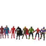 Kammateswara Superhero Action Figure Toys Superheroes Set of 10 Figures Toy for Kids (Set of 10 Action Figures)