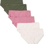 LOURYN KOULYN® Women’s Mid Rise Underwear (Available in Plus Size), Pack of 6