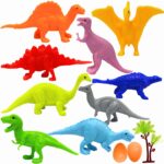 Mallexo Realistic Small Size Dinosaurs Animals Figure Toys for Kids 3+ |13 PCS Prehistoric Animal Figurine Toy for Boys | Girls Multicolor Dino Decoration Educational & Learning Items Birthday Gift