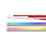 wipro Next Smart Wi-Fi 24W CCT+RGB LED Batten | 16 Million Colours | White Tunable | Dimmable |Scheduling |Scene Creation |Smart Grouping of Lights |Amazon Alexa & Google Asst. Compatible |Pack of 1